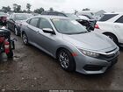 2017 Honda Civic Lx Silver vin: 19XFC2F56HE037198