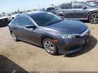 2016 Honda Civic Lx Gray vin: 19XFC2F58GE211058