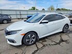 2020 Honda Civic Lx White vin: 19XFC2F63LE208944