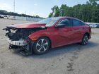 2019 Honda Civic Lx Maroon vin: 19XFC2F67KE036707