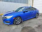 2017 Honda Civic Ex Blue vin: 19XFC2F78HE001420