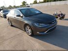 2016 Chrysler 200 Limited Gray vin: 1C3CCCAB2GN120938