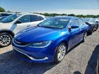 2016 Chrysler 200 Limited Синий vin: 1C3CCCAB4GN172975