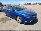 2016 Chrysler 200 Limited Blue vin: 1C3CCCAB5GN122523