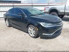 2016 Chrysler 200 Limited Black vin: 1C3CCCAB7GN113323