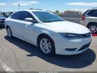 2016 Chrysler 200 Limited White vin: 1C3CCCAB7GN161081