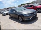 2016 Chrysler 200 Limited Gray vin: 1C3CCCABXGN150298