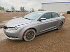 2016 Chrysler 200 Lx Silver vin: 1C3CCCFB4GN181085