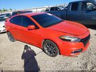 2016 Dodge Dart Sxt Orange vin: 1C3CDFBB0GD644267