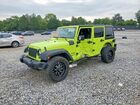 2017 Jeep Wrangler Unlimited Sport Green vin: 1C4BJWDG5HL513769