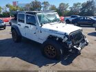 2017 Jeep Wrangler Unlimited Willy Wheeler 4x4 White vin: 1C4BJWDG5HL720498