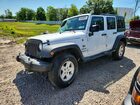 2017 Jeep Wrangler Unlimited Sport White vin: 1C4BJWDG5HL748169