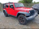 2016 Jeep Wrangler Unlimited Black Bear Красный vin: 1C4BJWDG6GL105022
