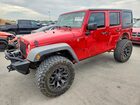 2016 Jeep Wrangler Unlimited Sport Red vin: 1C4BJWDG6GL260315