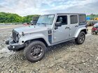 2018 Jeep Wrangler Unlimited Sport Silver vin: 1C4BJWDG7JL820883