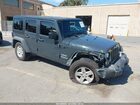 2017 Jeep Wrangler Unlimited Sport Gray vin: 1C4BJWDG9HL520255