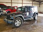 2016 Jeep Wrangler Unlimited Sport Black vin: 1C4BJWDGXGL323691