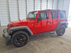 2017 Jeep Wrangler Unlimited Sport Red vin: 1C4BJWDGXHL555368