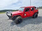 2016 Jeep Wrangler Unlimited Rubicon Красный vin: 1C4BJWFG5GL163748