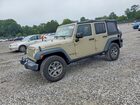 2018 Jeep Wrangler Unlimited Rubicon Tan vin: 1C4BJWFGXJL860422