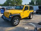 2020 Jeep Wrangler Sport Yellow vin: 1C4GJXAG5LW203273