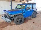 2021 Jeep Wrangler Sport Blue vin: 1C4GJXAN8MW796546