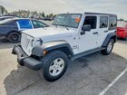 2018 Jeep Wrangler Unlimited Sport White vin: 1C4HJWDG3JL931117