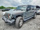 2022 Jeep Wrangler Unlimited Sport Gray vin: 1C4HJXDG1NW124654