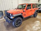 2020 Jeep Wrangler Unlimited Sport Orange vin: 1C4HJXDG2LW209998