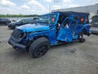 2021 Jeep Wrangler Unlimited Sport Blue vin: 1C4HJXDG2MW848285
