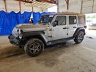 2020 Jeep Wrangler Unlimited Sport Silver vin: 1C4HJXDG8LW174402