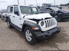 2021 Jeep Wrangler Unlimited Sport S 4x4 Белый vin: 1C4HJXDG9MW858778