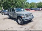 2021 Jeep Wrangler Unlimited Sport S 4x4 Серый vin: 1C4HJXDGXMW506597
