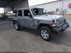 2021 Jeep Wrangler Unlimited Sport S 4x4 Серый vin: 1C4HJXDM2MW665264