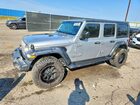 2018 Jeep Wrangler Unlimited Sport Silver vin: 1C4HJXDN2JW221600