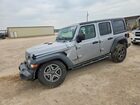 2021 Jeep Wrangler Unlimited Sport Silver vin: 1C4HJXDN6MW503453