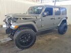 2020 Jeep Wrangler Unlimited Sahara Gray vin: 1C4HJXEN1LW294023