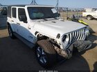 2019 Jeep Wrangler Unlimited Sahara 4x4 Белый vin: 1C4HJXEN2KW618997