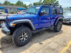 2019 Jeep Wrangler Unlimited Rubicon Blue vin: 1C4HJXFG5KW627953