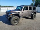 2019 Jeep Wrangler Unlimited Rubicon Серый vin: 1C4HJXFG6KW513895