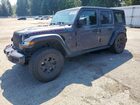 2021 Jeep Wrangler Unlimited Rubicon Gray vin: 1C4HJXFN5MW580666