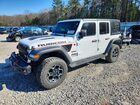 2020 Jeep Wrangler Unlimited Rubicon White vin: 1C4HJXFN7LW346611