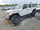 2022 Jeep Wrangler Unlimited Rubicon White vin: 1C4JJXFG4NW264759