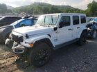 2022 Jeep Wrangler Unlimited Sahara 4xe White vin: 1C4JJXP67NW214430