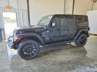 2022 Jeep Wrangler Unlimited Sahara 4xe Black vin: 1C4JJXP69NW270823