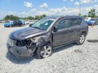 2016 Jeep Compass Sport Gray vin: 1C4NJDBB3GD635922