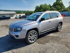 2016 Jeep Compass Sport Silver vin: 1C4NJDBB3GD657774
