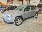 2016 Jeep Compass Sport Silver vin: 1C4NJDBBXGD556277