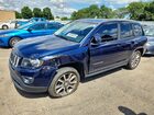 2017 Jeep Compass Latitude Blue vin: 1C4NJDEB1HD112136