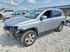 2017 Jeep Compass Latitude Silver vin: 1C4NJDEB8HD126566